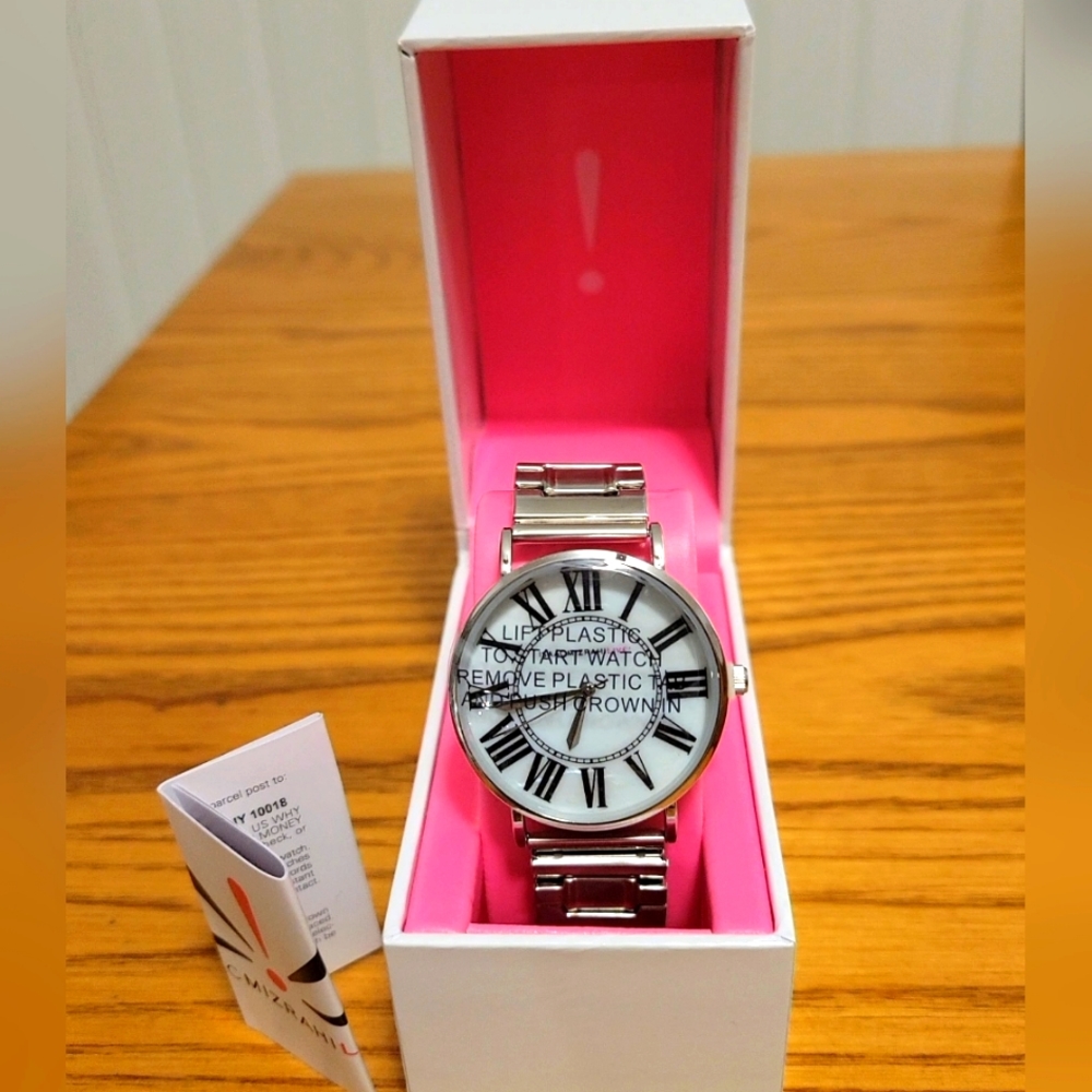 Isaac Mizrahi Ladies watch with expansion wristband